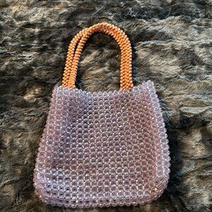 Cute bead purse
